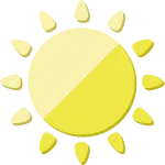Sun SVG Icon
